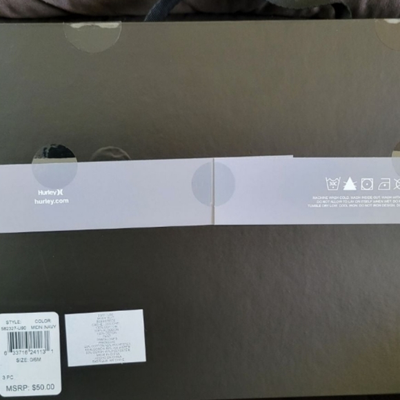 Newborn Hurley Set  Nwts - Picture 3 of 3